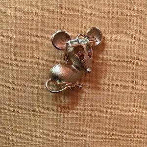 Vintage Avon Mouse Brooch.